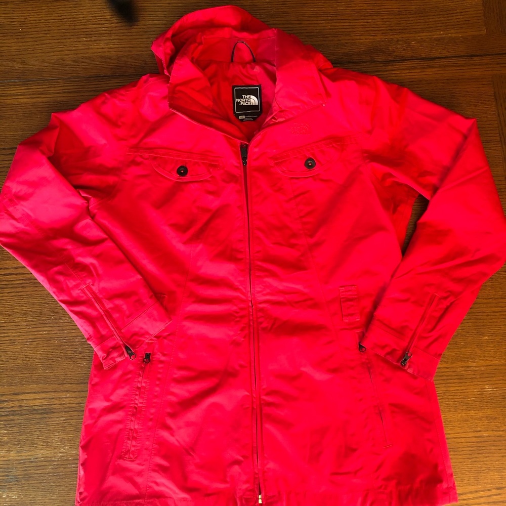 The North Face Red Hooded Women's Jacket